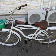 ビーチクルーザー　26インチ　自転車