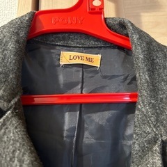 LOVE ME ロングコートの画像