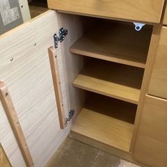 万代店　キッチンキャビネットの画像