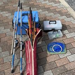 釣り竿 クーラーボックスセット