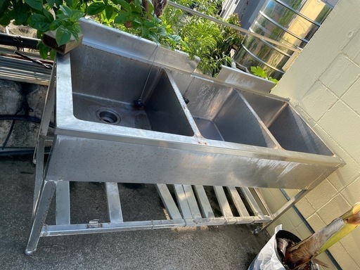 ステンレス　流し台