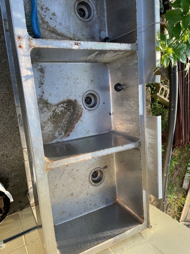 ステンレス　流し台　