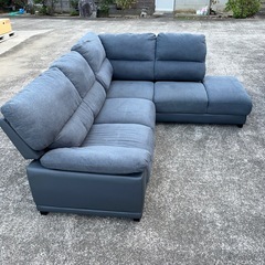 ☆nitori ニトリ カウチソファ ダークグレー☆L型☆