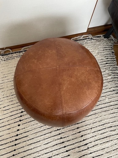 アクメファニチャー ACME Furniture OAKS LEATHER STOOL_smooth オーク レザースツール