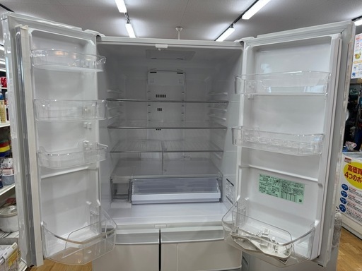 値下げしました！！！HITACHI製★18年製大型冷蔵庫★1年間保証付き 値下げしました！！！HITACHI製☆18年製大型冷蔵庫☆1年間保証付き