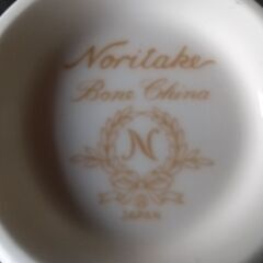 新品　Noritake　ノリタケ　ボーンチャイナ　コーヒーカップ＆ソーサー　ペアの画像