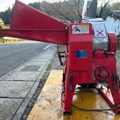 山本製作所 農用さい断機 D-141S 藁カッター マウントカッター　200V 牧草　畜産 乳牛 ワラカッター カッター　モーター　裁断機の画像