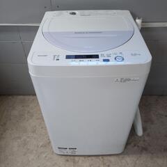 SHARP シャープ 全自動電気洗濯機 ES-GE5A 5.5kg 動作確認済み メンテナンス済み