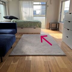 IKEA 収納付きベッド　ノールドリ○