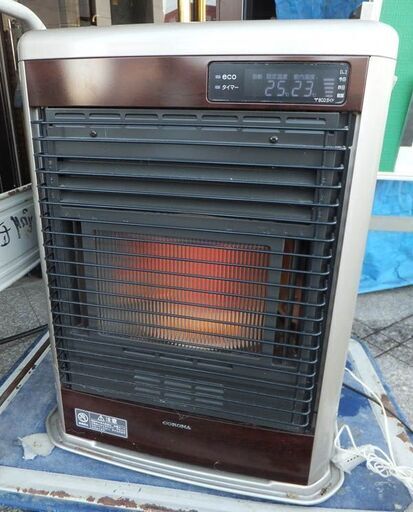 札幌市内限定◆CORONA/コロナ◆FF式石油ストーブ　スペースネオ ミニ　FF-SG5619M　2019年製　木15畳　コン23畳　暖房　輻射　USED