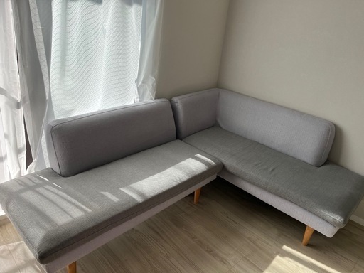 ◆美品◆モモナチュラル　ダイニングソファセット