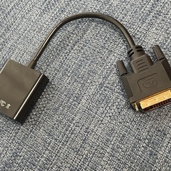 DVI to VGA 変換アダプタ DVIオス to VGAメス変換の画像