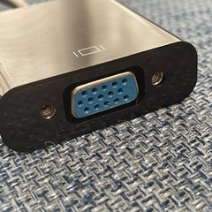 DVI to VGA 変換アダプタ DVIオス to VGAメス変換の画像