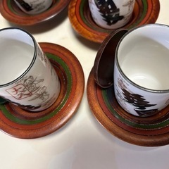 相撲見ながらお茶でも…の画像