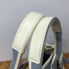 【671】トートバッグ Samantha Vega ロゴテープ ブルーの画像
