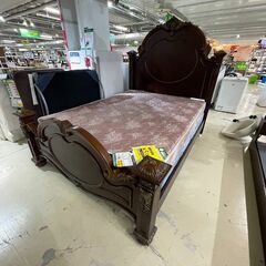 【最終価格!!】ｸｲｰﾝﾍﾞｯﾄﾞ/ﾏｯﾄ付き(No:1230984)