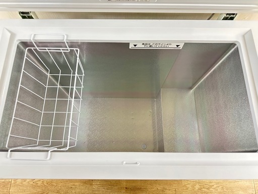 ▲⭐️激安価格⭐️ AQUA ノンフロン冷凍庫 ホームフリーザー AQF-21CK 2022年製 ホワイト 鍵付き