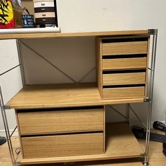 無印良品のシェルフ