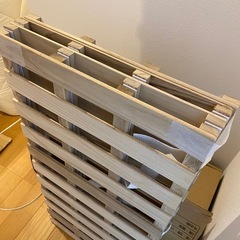 シングルサイズのスノコ【0円
】の画像
