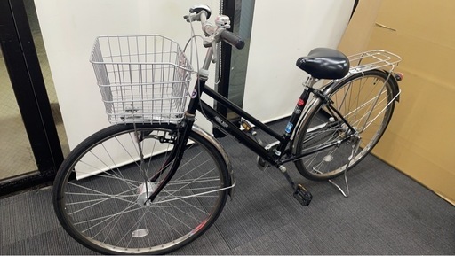 ★中古自転車　定価6万以上アビーロード LEDオートライト　27インチ　ママチャリ　通勤　通学　シティサイクル