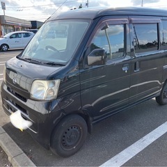 ★ダイハツ ハイゼット クルーズ ハイルーフ 低燃費 車検付 内外装綺麗 AT･PS･PW（前後）･AC･アゲバン 社外オーディオ スピーカー ドアバイザー ハイグレード車両☆の画像