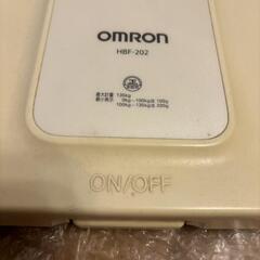 OMRON　体組成計の画像