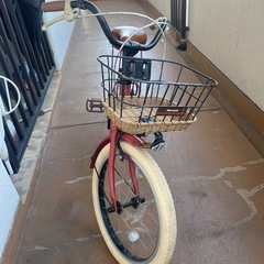 キッズ自転車18インチの画像