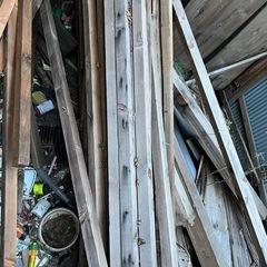 角材、廃材、薪