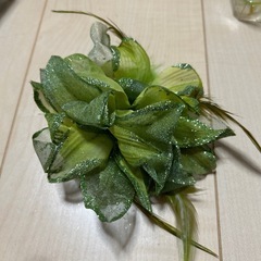 髪飾り&胸花💐