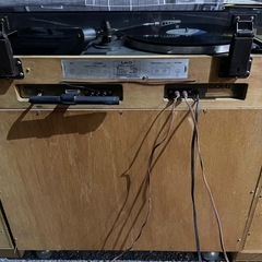 ☆昭和レトロ アンティーク 日立 Lo-D レコード カセット ラジオコンポ   S-2500 1976年製の画像