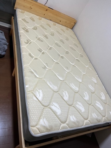 ベッドフレームとマットレス