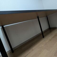 家具テーブル IKEA リンモン ロングオフィスデスク 200×60の画像