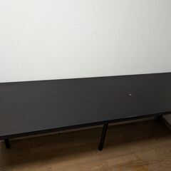 家具テーブル IKEA リンモン ロングオフィスデスク 200×60の画像