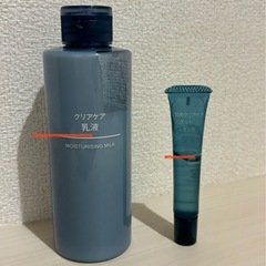 無印良品　クリアケア 乳液、スポットエッセンス