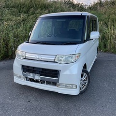 タントカスタム 車検2年付 四駆