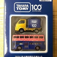 【新品未開封】トミカ　株主優待　ミニカー　