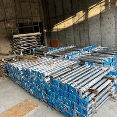 現場、建設、型枠、型枠解体！