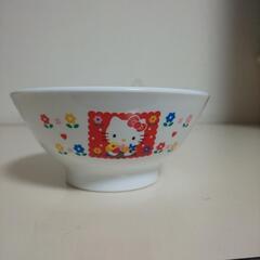 新品未使用    キティちゃんお茶碗
