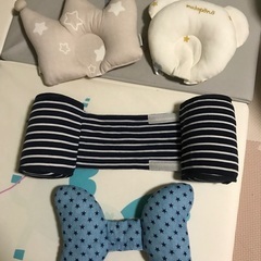 決まりました！　ベビー枕と寝返り防止クッションセット