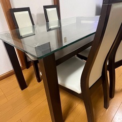 ダイニングテーブル　5セートの画像