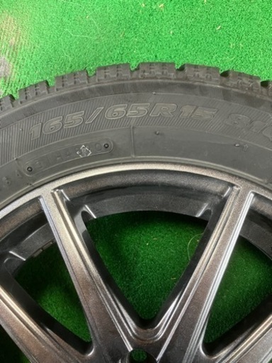 TOYOタイヤ　スタッドレスタイヤ ホイールセット 4本　165/65R15