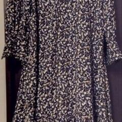 【取引決定】VIS ボリュームスリーブティアードワンピース