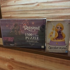 プライズ限定品ディズニー ラプンツェル ジグソーパズル フィギュア