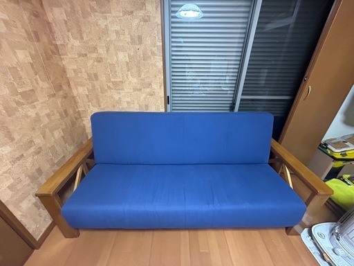 【シノハラ製作所】 美品ソファ　ソファベッド
