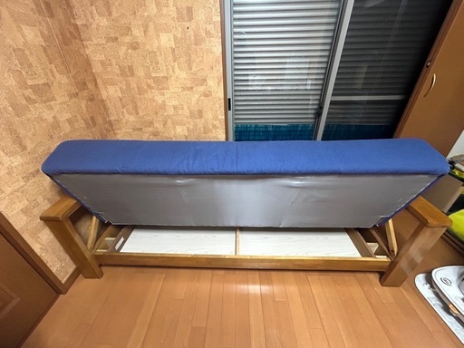 【シノハラ製作所】 美品ソファ　ソファベッド