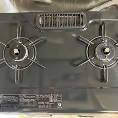 2017年製ガスコンロ(パロマ/IC-N36B-R)の画像