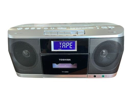 【決まりました】TOSHIBA CDラジオカセットレコーダー TY-CDS6
