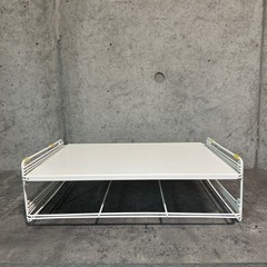ニトリ　トースターラック　白