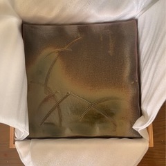 【未使用】 半右衛門窯 盛皿 角皿 和食器 木箱付き(約)24cm×24cmの画像