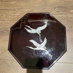 韓国製　蒔絵お重　＊購入価格17,000円